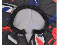 Pnska pltenka na strihanie vlasov a fzov Ragnar - barber vzor - kovov hik