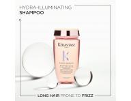 Hydratan a rozjasujci ampn pre vlasy so sklonom ku krepateniu Krastase Gloss Absolu Bain Hydra-Glaze - 250 ml