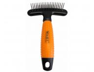 Obojstrann� vy�es�vac� hrebe� na zvieraciu srs� Wahl Professional Double Row Rake 58443 - oran�ov�