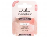 Tenk� �pir�lov� gumi�ka do vlasov Invisibobble Slim Pink Monocle - ru�ov�, 3 ks