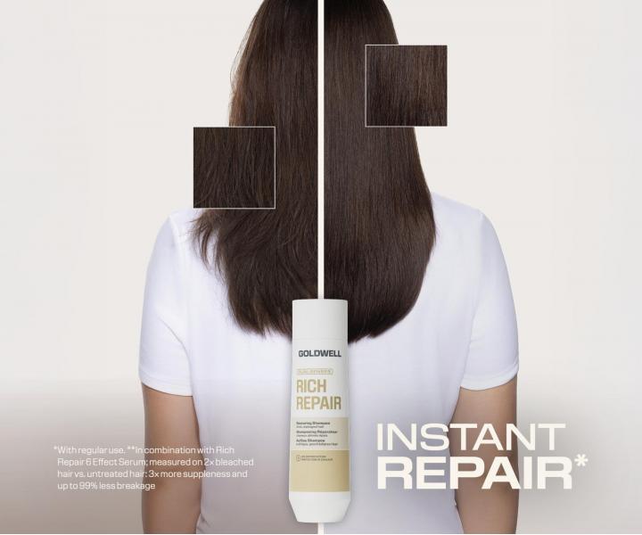 Rad pre such� a po�koden� vlasy Goldwell Dualsenses Rich Repair