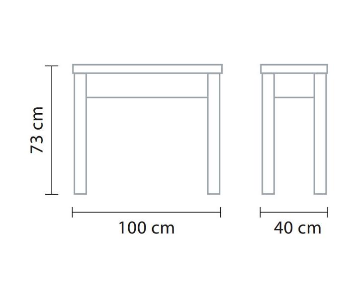 Manikrny stolk Hairway s priestorom pre UV-lampu - biely
