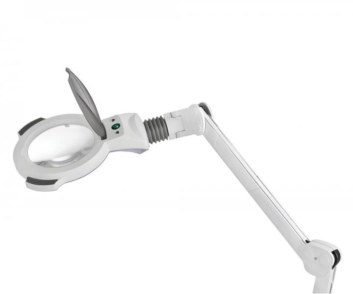 Zv��ovacie lupy s LED lampou na stojane Weelko Zoom - 5 dioptri�