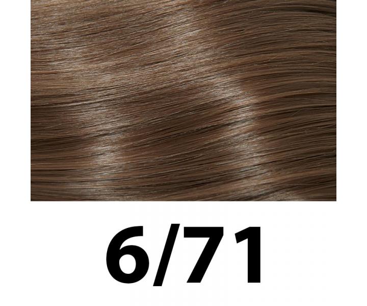 Farba na vlasy Subrina Professional Permanent Colour 100 ml - 6/71 tmav blond - hnedo popolav
