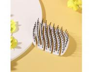 Kefa na vlasy s nylonov�mi �tetinami Sister Young Mila Pocket Hair Brush - biela
