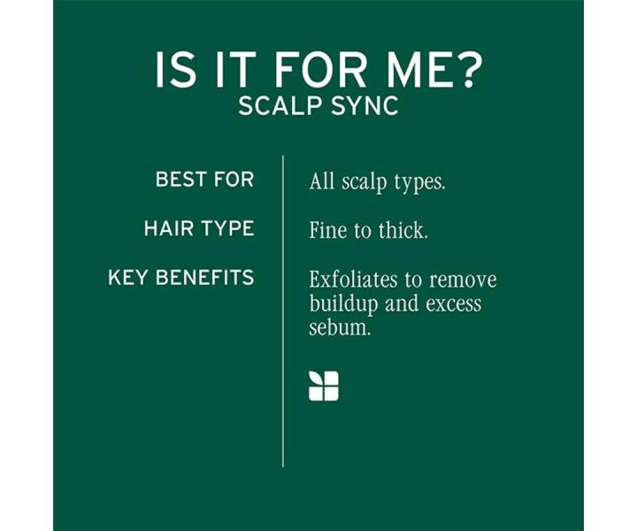 Pr�pravn� �istiaca starostlivos� pre v�etky typy vlasovej poko�ky Biolage Scalp Sync Purifying Scalp Concentrate - 200 ml