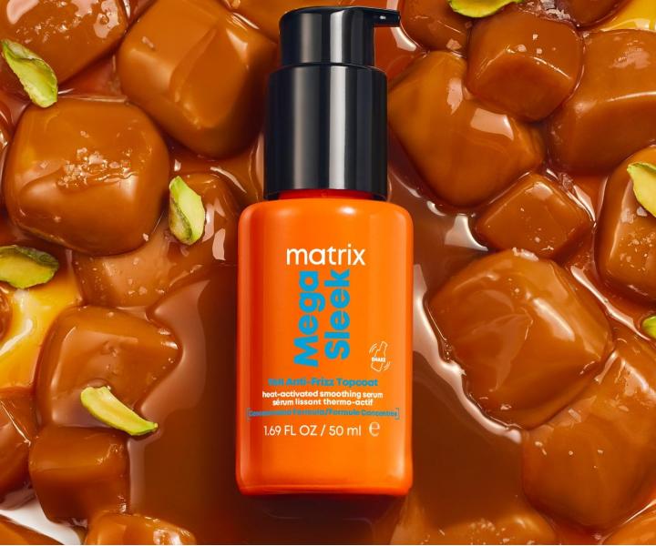 Uhladzuj�ce termoochrann� s�rum pre nepoddajn� vlasy Matrix Mega Sleek 96H Anti-Frizz TopCoat Serum - 50 ml