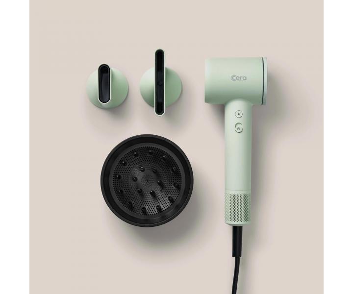 Profesionlny fn na vlasy Cera Pro BLDC Dryer - 1600 W, matn svetlo zelen
