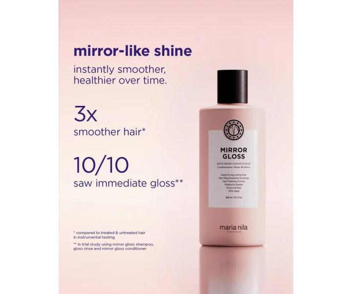 Rad pre zrkadlov� lesk vlasov Maria Nila Mirror Gloss