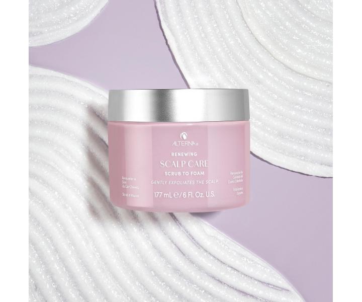 istiaci ampn a peeling vlasovej pokoky Alterna Renewing Scalp Care Scrub To Foam - 177 ml