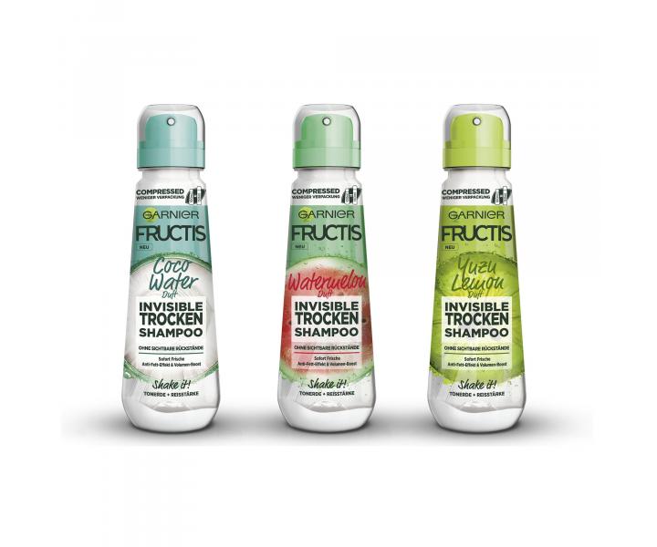 Neviditen such ampn s vou kokosovej vody Garnier Fructis Invisible Trocken Shampoo - 100 ml