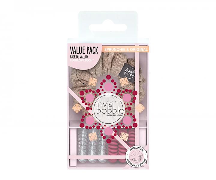 Sada �pir�lov�ch gumi�iek Invisibobble Sprunchia and Original Queen For a Day