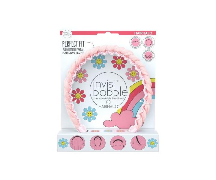 elenka do vlasov Invisibobble Hairhalo Retro Dreamin' Eat, Pink and be Merry - ruov
