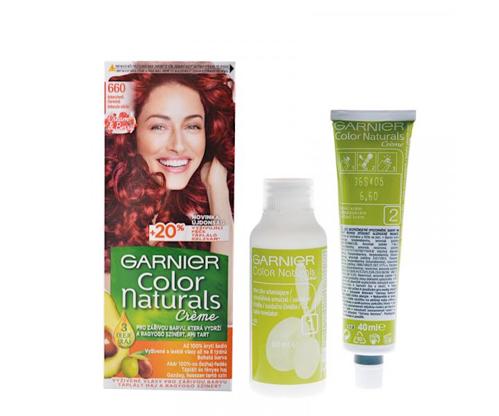 Permanentn� farba Garnier Color Naturals 660 intenz�vne �erven�