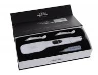 �ehli�ka/kefa na vlasy s parou Gamma Piu Brush Vapor - biel� - po�koden� krabice, pou�it�