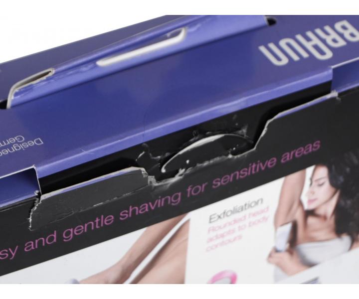 D�msky holiaci stroj�ek Braun Silk-�pil LS 5560 - fialov� - pou�it�, po�koden� obal