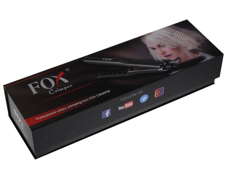 Krepova�ka na vlasy Fox Crimper - �ierna