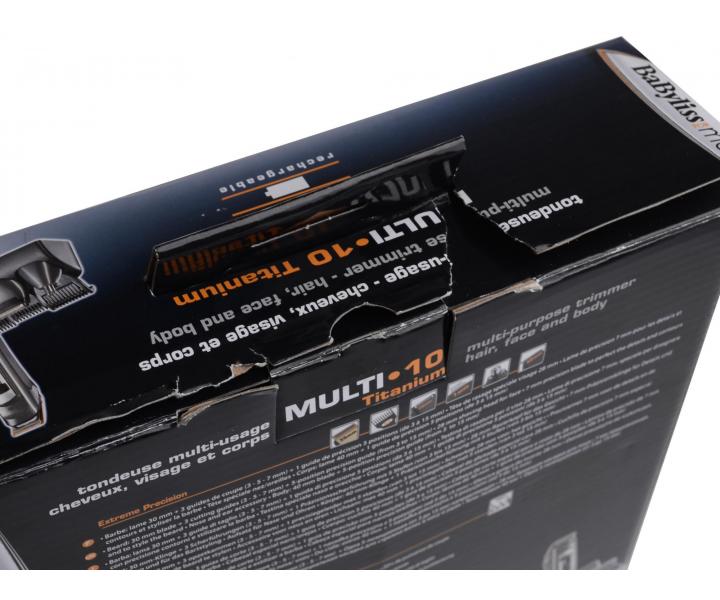 Zastrih�va� vlasov a f�zov BaByliss E826E - rozbalen�, po�koden� krabica