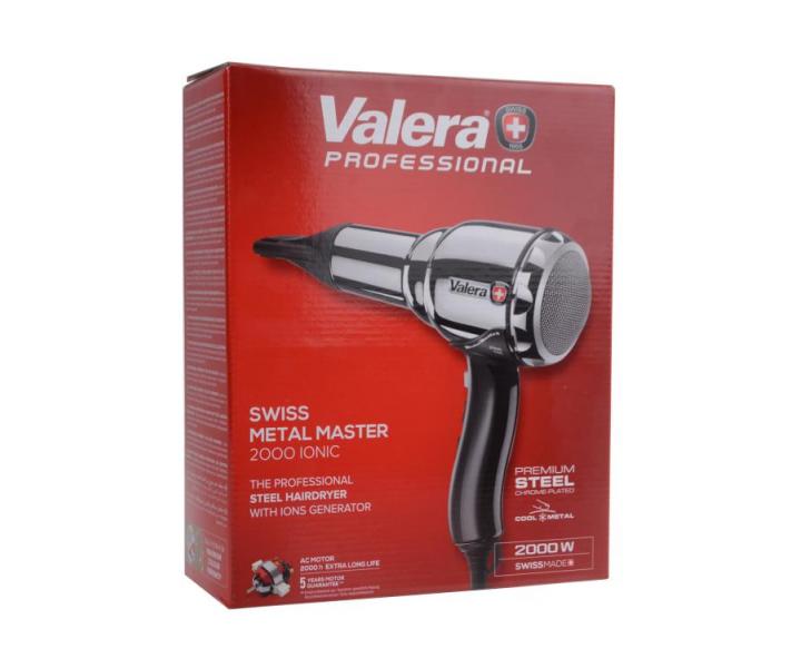 Profesionálny fén Valera Metal Master Ionic - 2000 W, strieborny - rozbalený, použitý, chýba puzdro