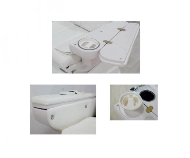 Elektrick� pedik�rske kreslo SPA Weelko CALN s mas�nou vani�kou