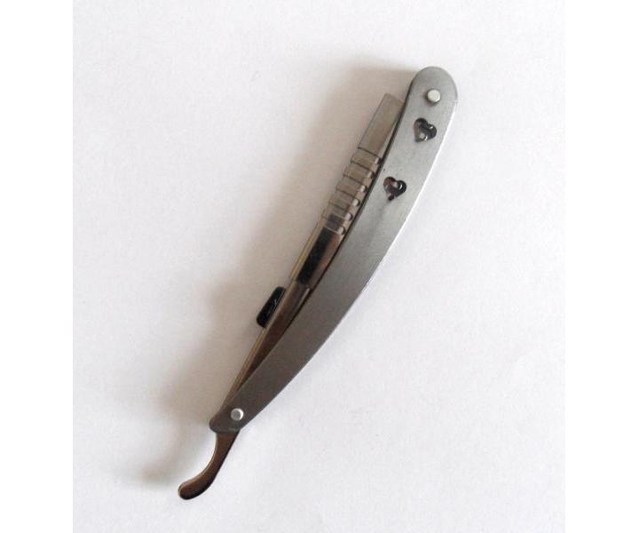 Britva na zrez�vanie vlasov - strieborn�, bez �iletky