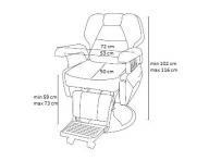 Kaderncke kreslo Original Best Buy Barber Limousine - ierne