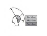 Cvin hlava s umelmi vlasmi Sibel Jessica - blond, 25-50 cm