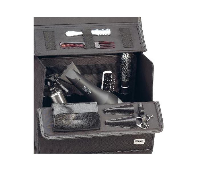 Kaderncky kufrk s teleskopickou rukovou Sibel Pilotrol - ierny