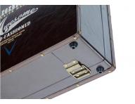 Retro kufor na pomcky Barburys Sibel - tmavo hned