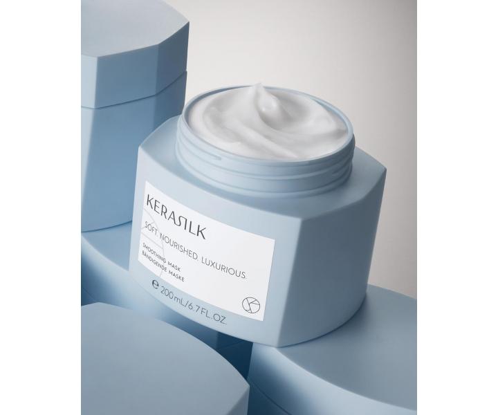 Hbkov vyhladzujca maska pre krepat a nepoddajn vlasy Kerasilk Smoothing Mask - 200 ml