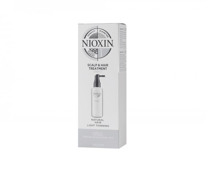 Bezoplachov starostlivos pre mierne rednce prrodn vlasy Nioxin System 1 Treatment - 100 ml