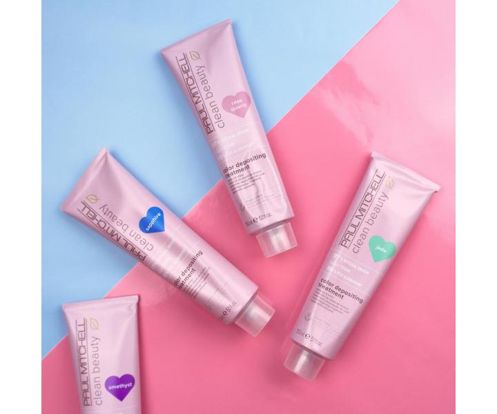 Vyivujca farbiaca maska Paul Mitchell Clean Beauty Color Depositing Treatment - tyrkysov, 150 ml