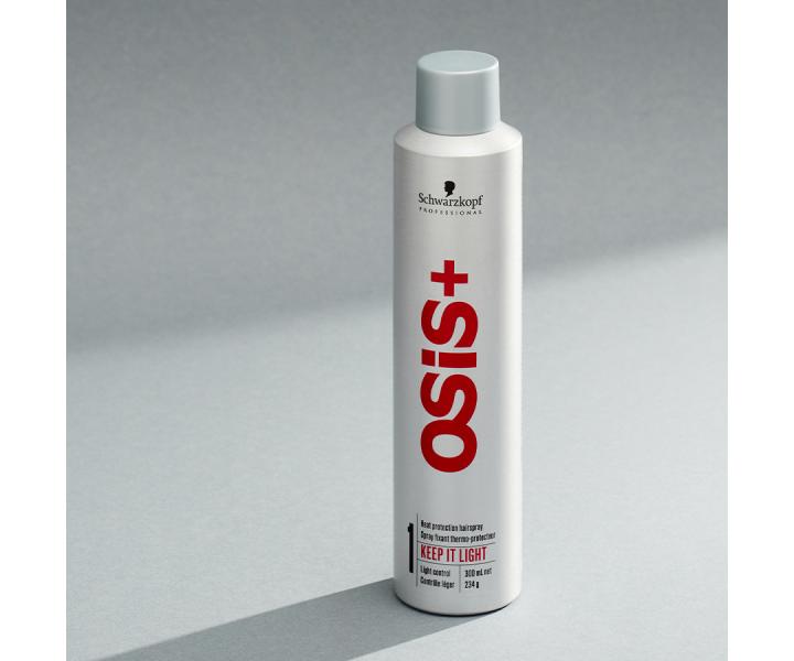 Termoochrann� sprej s �ahkou fix�ciou Schwarzkopf Professional Osis+ Keep It Light - 300 ml