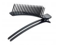 Klipsa do vlasov s hrebienkom Sibel - ierna