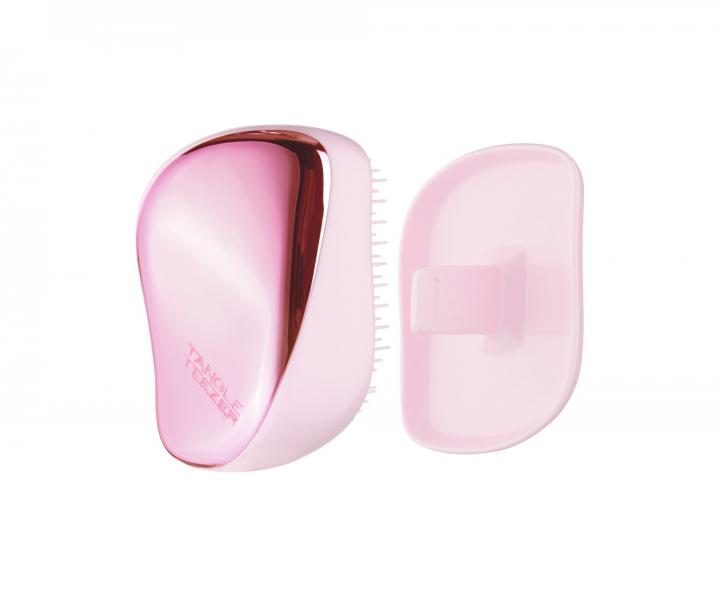 Kefa na roz�es�vanie vlasov Tangle Teezer Compact Styler Baby Doll Pink - metalick� ru�ov�