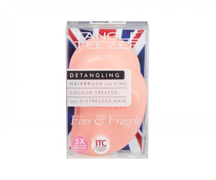 Kefa na roz�es�vanie jemn�ch vlasov Tangle Teezer Fine and Fragile Watermelon Sky - oran�ovo-modr�