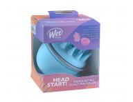 Mas�na exfolia�n� kefa na poko�ku hlavy Wet Brush Head Start Blue - svetlo modr�
