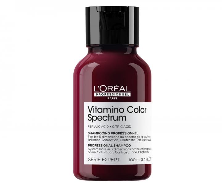 Cestovn� sada pre starostlivos� o farben� vlasy Lor�al Professionnel Serie Expert Vitamino Color Spectrum Glass Shine Hair Kit