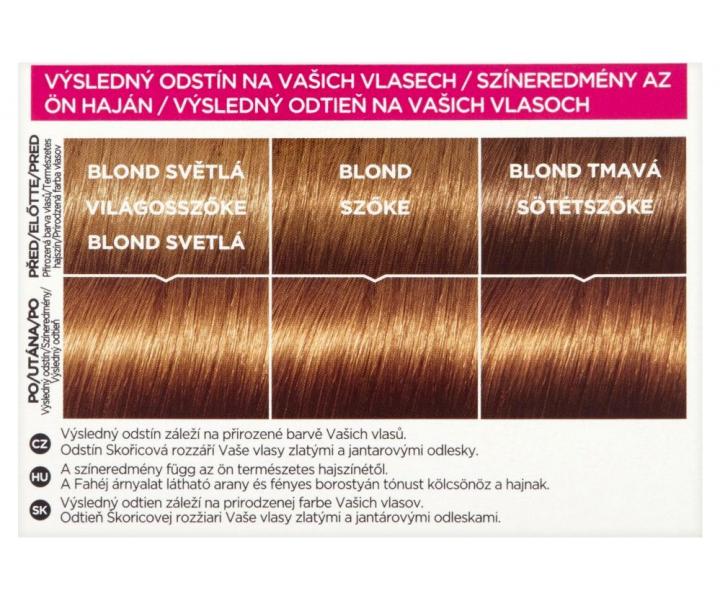 Preliv bez amoniaku Lor�al Casting Cr�me Gloss - 7304 �koricov�