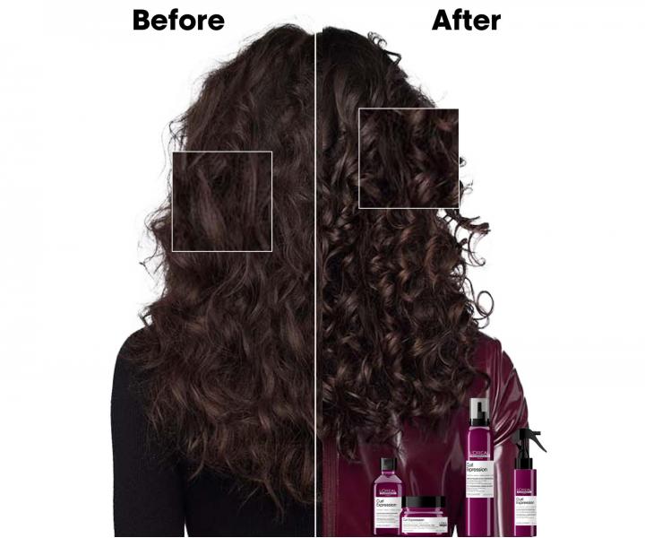 Multifunkn krmov pena pre vlnit a kuerav vlasy Loral Professionnel Curl Expression - 250 ml