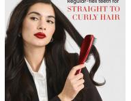 Cestovn� kefa na roz�es�vanie vlasov Tangle Teezer Ultimate Detangler Mini The Devil Wears Prada - metalicky �erven�/�ierna