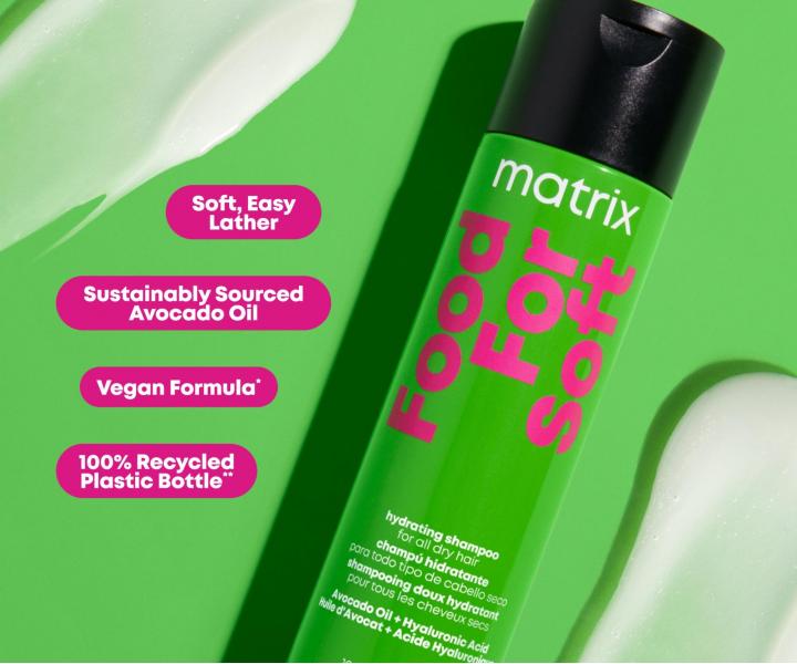 Hydrata�n� �amp�n pre such� vlasy Matrix Food For Soft Hydrating Shampoo - 300 ml