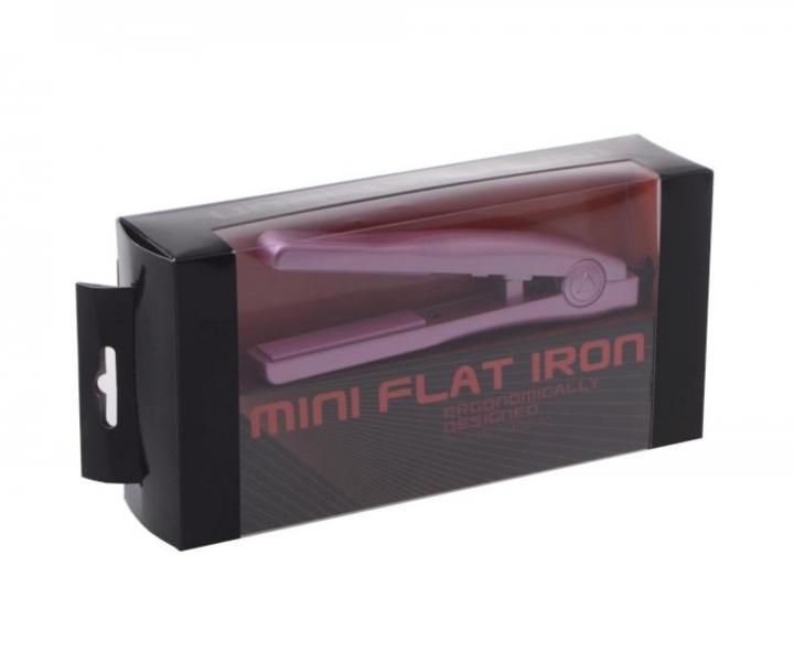 Mini �ehli�ka na vlasy Cera Flat Iron - 15 cm, ru�ov�