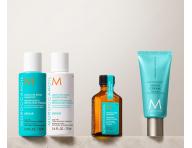 Cestovn� sada na regener�ciu such�ch vlasov Moroccanoil Greetings From Repair + kr�m na ruky a ta�ti�ka zadarmo