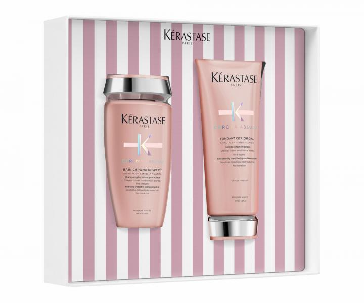 Darekov sada pre hydratciu farbench vlasov Krastase Chroma Absolu Fondant Spring Box