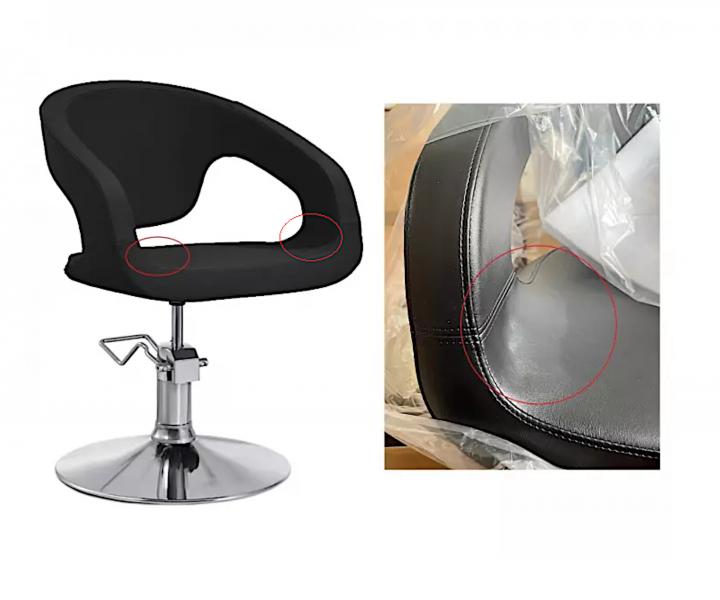 Kaderncke kreslo SilverFox 511115 - ierne - II.akost - vypukl koenka