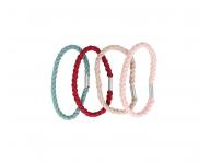 Gumiky do vlasov Eurostil Professional - farebn, 8 ks