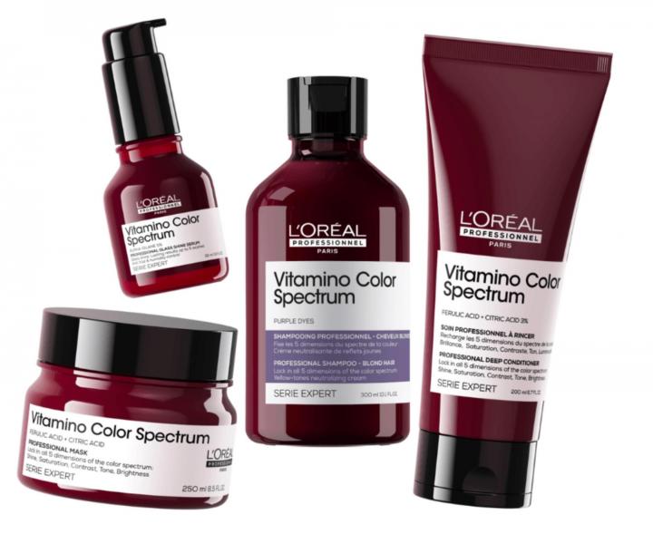 Fialov ampn na neutralizciu ltch tnov Loral Professionnel Serie Expert Vitamino Color Spectrum - 300 ml