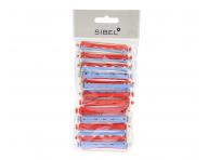 Plastov natky na trval Sibel pr.10mm, 12 ks - modro-erven