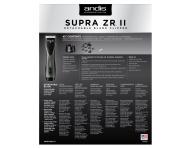 Profesionlny akumultorov strojek na vlasy Andis Supra ZR II 79010